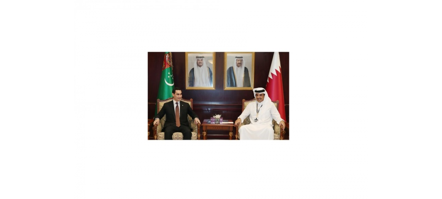 THE PRESIDENT OF TURKMENISTAN VISITED THE STATE OF QATAR