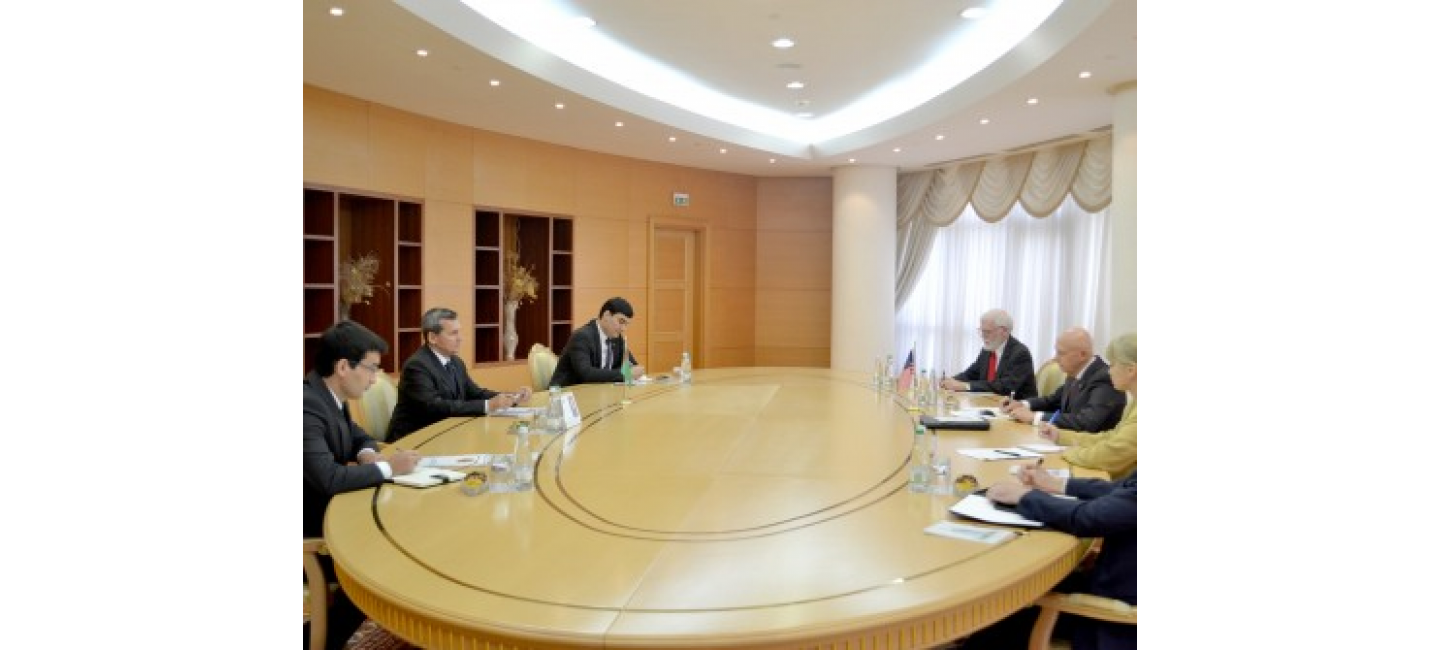 MINISTER OF FOREIGN AFFAIRS OF TURKMENISTAN RECEIVED THE US AMBASSADOR